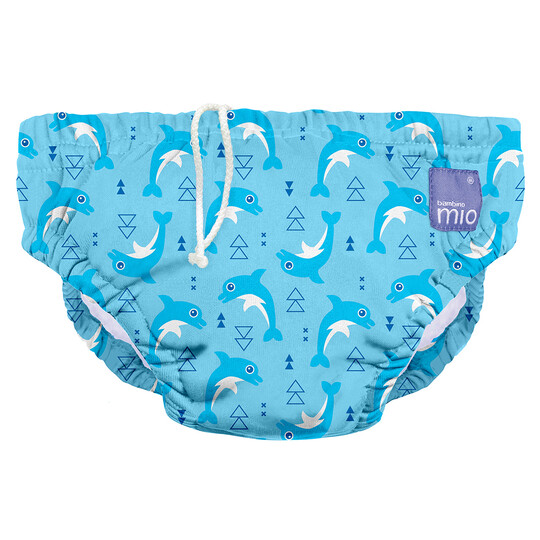 Bambino Mio Reusable Swim Nappy - Dolphin (6-12 months) image number 3